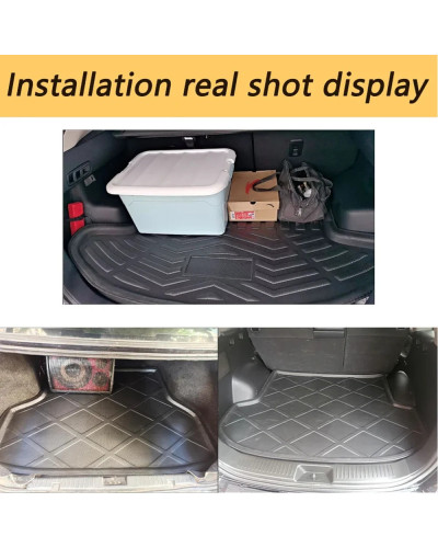 Car Trunk Mat For MG ZS MGZS EV ZX ZST VS 2017~2023 2018 Tray Waterpro